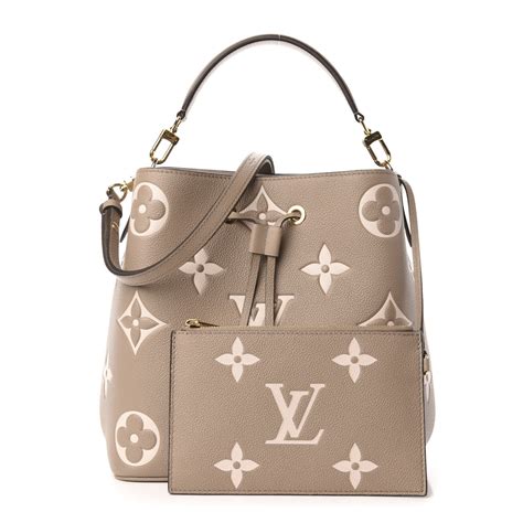 louis vuitton neonoe tourterelle|louis vuitton monogram neonoe.